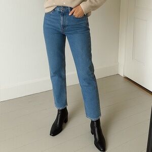 & Other Stories Favourite Cut High Rise Straight Leg Mom Jeans 29